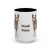 15oz Mudi Dog Mom Mug, Vintage Sketch Coffee Mug, Dog Mom Gift