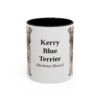 11oz Kerry Blue Terrier Latin Mug, Vintage Dog Coffee Mug, Dog Lover Gift