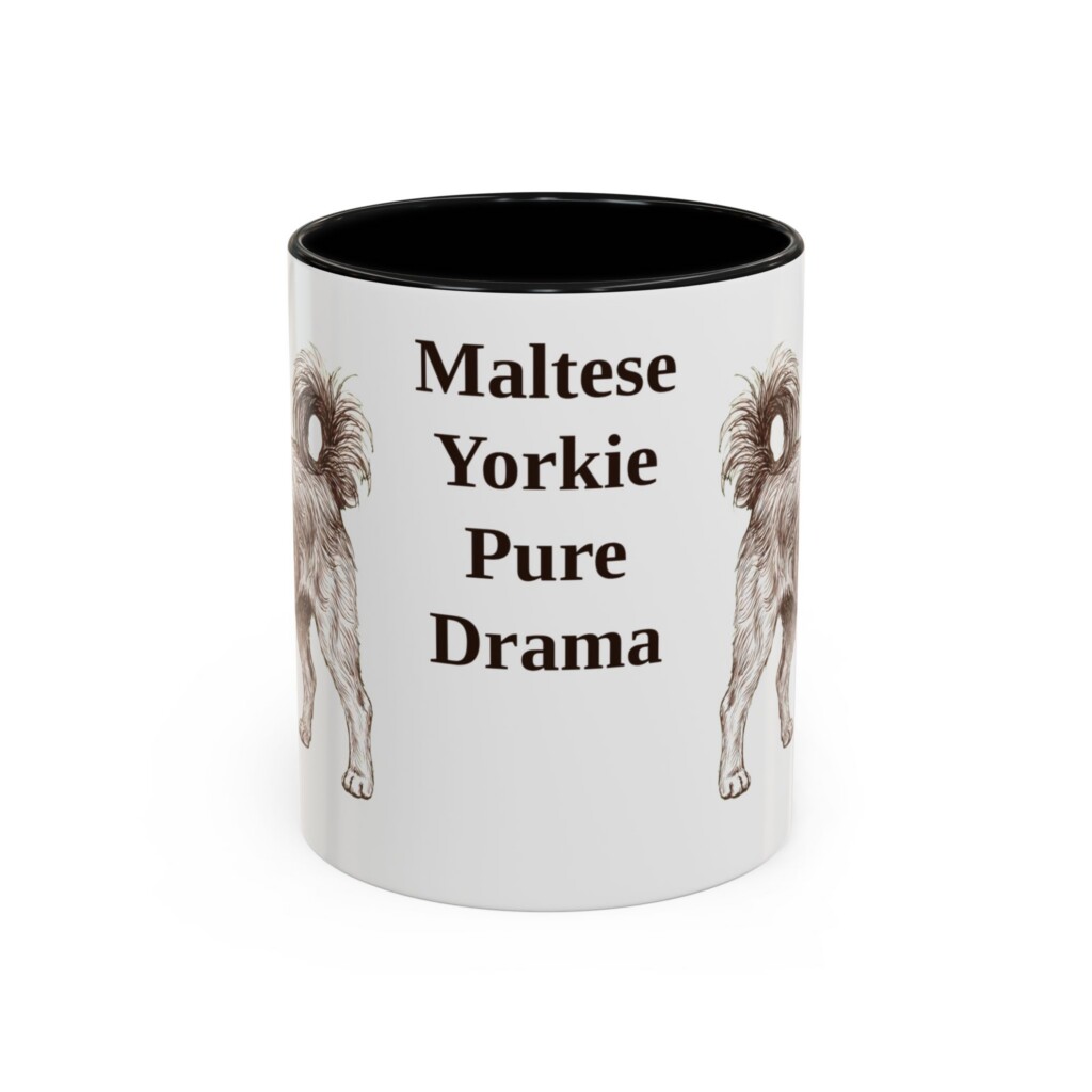 3258902660776305658_2048.jpeg 11oz Funny Morkie Mug, Vintage Dog Coffee Mug, Dog Lover Gift