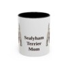 11oz Sealyham Terrier Dog Mom Mug, Vintage Sketch Coffee Mug, Dog Mom Gift