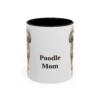 11oz Poodle Dog Mom Mug, Vintage Sketch Coffee Mug, Dog Mom Gift
