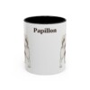 11oz Papillon Mug, Vintage Dog Portrait Coffee Mug, Dog Lover Gift
