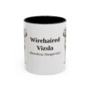 11oz Wirehaired Vizsla Latin Mug, Vintage Dog Coffee Mug, Dog Lover Gift