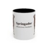 11oz Springador Latin Mug, Vintage Dog Coffee Mug, Dog Lover Gift