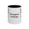 11oz Portuguese Podengo Mug, Vintage Dog Portrait Coffee Mug, Dog Lover Gift