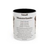 11oz Small Munsterlander Mug, Illustrated Dog Breed Facts Coffee Mug, Vintage Dog Keepsake Gift