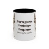 11oz Portuguese Podengo Pequeno Latin Mug, Vintage Dog Coffee Mug, Dog Lover Gift
