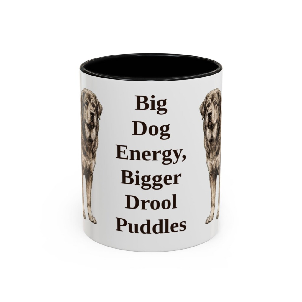 3790148626719977464_2048-1.jpeg 11oz Funny Tibetan Mastiff Mug, Vintage Dog Coffee Mug, Dog Lover Gift