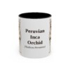 11oz Peruvian Inca Orchid Latin Mug, Vintage Dog Coffee Mug, Dog Lover Gift