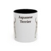 11oz Japanese Terrier Mug, Vintage Dog Portrait Coffee Mug, Dog Lover Gift