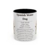 41002779552575582_2048.jpeg 11oz Spanish Water Dog Mug, Illustrated Dog Breed Facts Coffee Mug, Vintage Dog Keepsake Gift