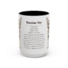 4177424321530241964_2048.jpeg 15oz Russian Toy Mug, Illustrated Dog Breed Facts Coffee Mug, Vintage Dog Keepsake Gift