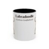 11oz Labradoodle Latin Mug, Vintage Dog Coffee Mug, Dog Lover Gift