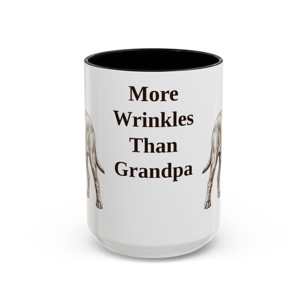 15oz Funny Neapolitan Mastiff Mug, Vintage Dog Coffee Mug, Dog Lover Gift