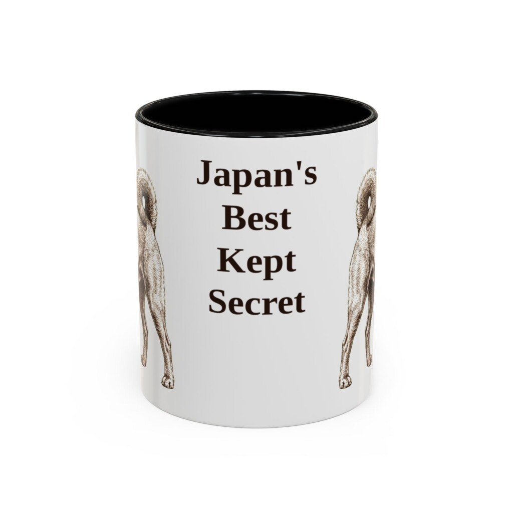 11oz Funny Kai Ken Mug, Vintage Dog Coffee Mug, Dog Lover Gift