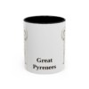 11oz Great Pyrenees Mug, Vintage Dog Portrait Coffee Mug, Dog Lover Gift