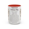 4409664236459235606_2048.jpeg 15oz American Eskimo Dog Mug, Navy, front view