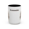 15oz Komondor Mug, Vintage Dog Portrait Coffee Mug, Dog Lover Gift