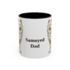 4497182114718359290_2048.jpeg 11oz Samoyed Dog Dad Mug, Vintage Sketch Coffee Mug, Dog Dad Gift