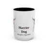 15oz Harrier Dog Latin Mug, Vintage Dog Coffee Mug, Dog Lover Gift