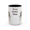 4873642335317593774_2048-1.jpeg 15oz Texas Heeler Dog Mom Mug, Vintage Sketch Coffee Mug, Dog Mom Gift