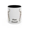 11oz Plott Hound Mug, Vintage Dog Portrait Coffee Mug, Dog Lover Gift