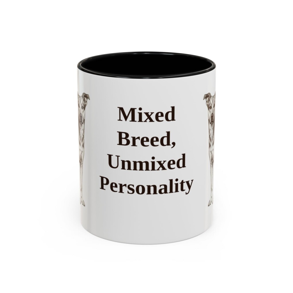 11oz Funny Mutt Mug, Vintage Dog Coffee Mug, Dog Lover Gift