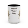 15oz Spanish Water Dog Mug, Vintage Dog Portrait Coffee Mug, Dog Lover Gift