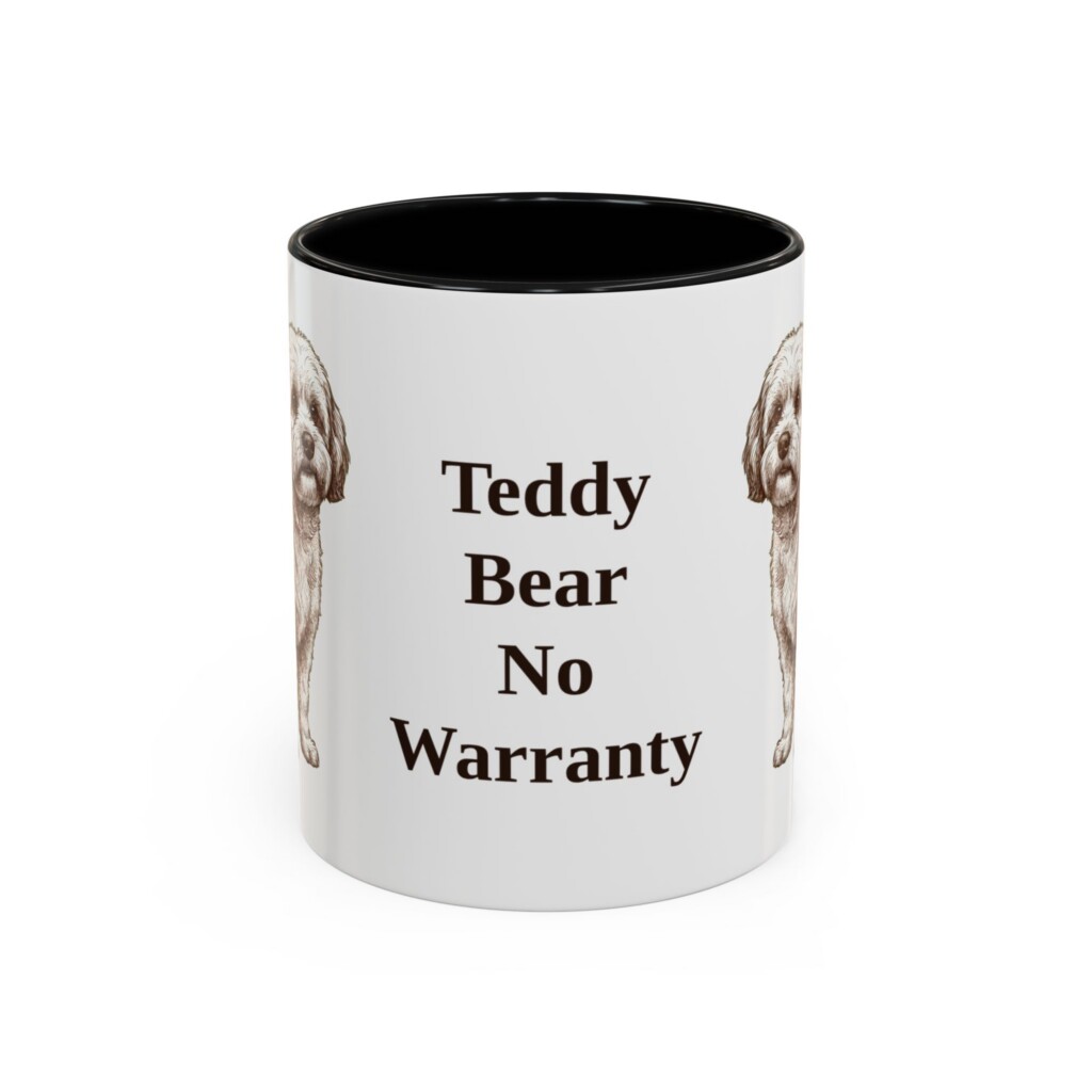 11oz Funny Shichon Mug, Vintage Dog Coffee Mug, Dog Lover Gift