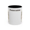 11oz Pomeranian Mug, Vintage Dog Portrait Coffee Mug, Dog Lover Gift