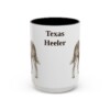 15oz Texas Heeler Mug, Vintage Dog Portrait Coffee Mug, Dog Lover Gift