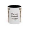 11oz Parson Russell Terrier Mug, Vintage Dog Portrait Coffee Mug, Dog Lover Gift
