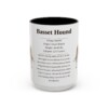 5481908768410724633_2048.jpeg 15oz Basset Hound Mug, Black, front view
