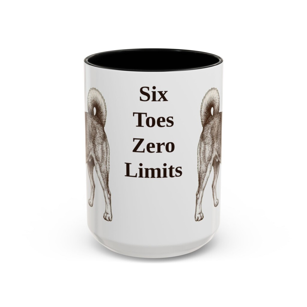 15oz Funny Norwegian Lundehund Mug, Vintage Dog Coffee Mug, Dog Lover Gift