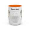 15oz Lowchen Mug, Pink, front view