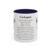 11oz Cockapoo Mug, Yellow, front view