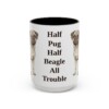 5690423730564673759_2048.jpeg 15oz Funny Puggle Mug, Vintage Dog Coffee Mug, Dog Lover Gift