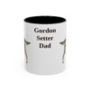 11oz Gordon Setter Dog Dad Mug, Vintage Sketch Coffee Mug, Dog Dad Gift