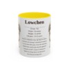 11oz Lowchen Mug, Red, front view