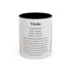 11oz Vizsla Mug, Illustrated Dog Breed Facts Coffee Mug, Vintage Dog Keepsake Gift