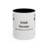 11oz Irish Terrier Latin Mug, Vintage Dog Coffee Mug, Dog Lover Gift