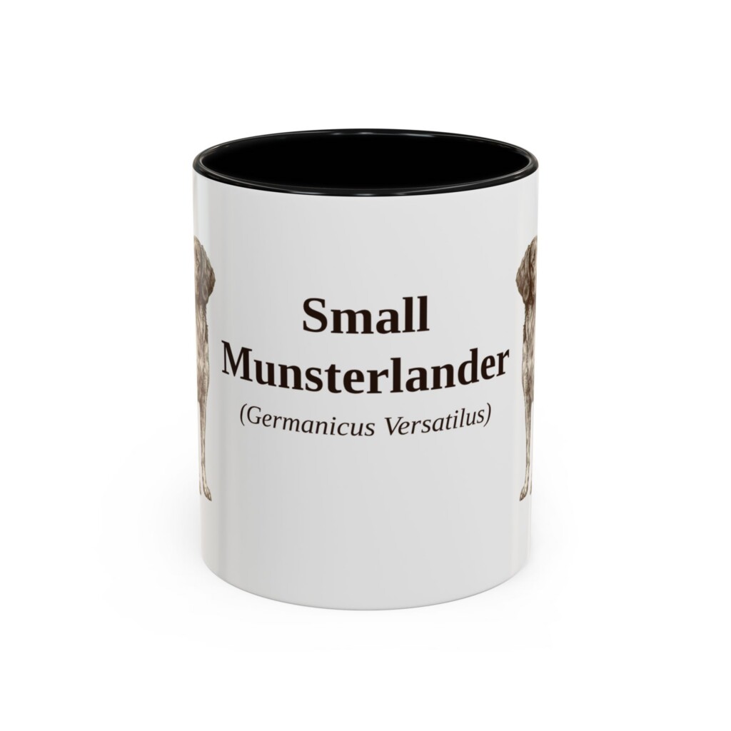 11oz Small Munsterlander Latin Mug, Vintage Dog Coffee Mug, Dog Lover Gift