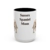 15oz Sussex Spaniel Dog Mom Mug, Vintage Sketch Coffee Mug, Dog Mom Gift