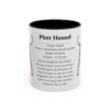 11oz Plott Hound Mug, Illustrated Dog Breed Facts Coffee Mug, Vintage Dog Keepsake Gift