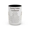 15oz Treeing Walker Coonhound Mug, Illustrated Dog Breed Facts Coffee Mug, Vintage Dog Keepsake Gift
