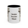 11oz Welsh Terrier Dog Mom Mug, Vintage Sketch Coffee Mug, Dog Mom Gift