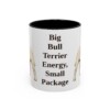 11oz Funny Miniature Bull Terrier Mug, Vintage Dog Coffee Mug, Dog Lover Gift