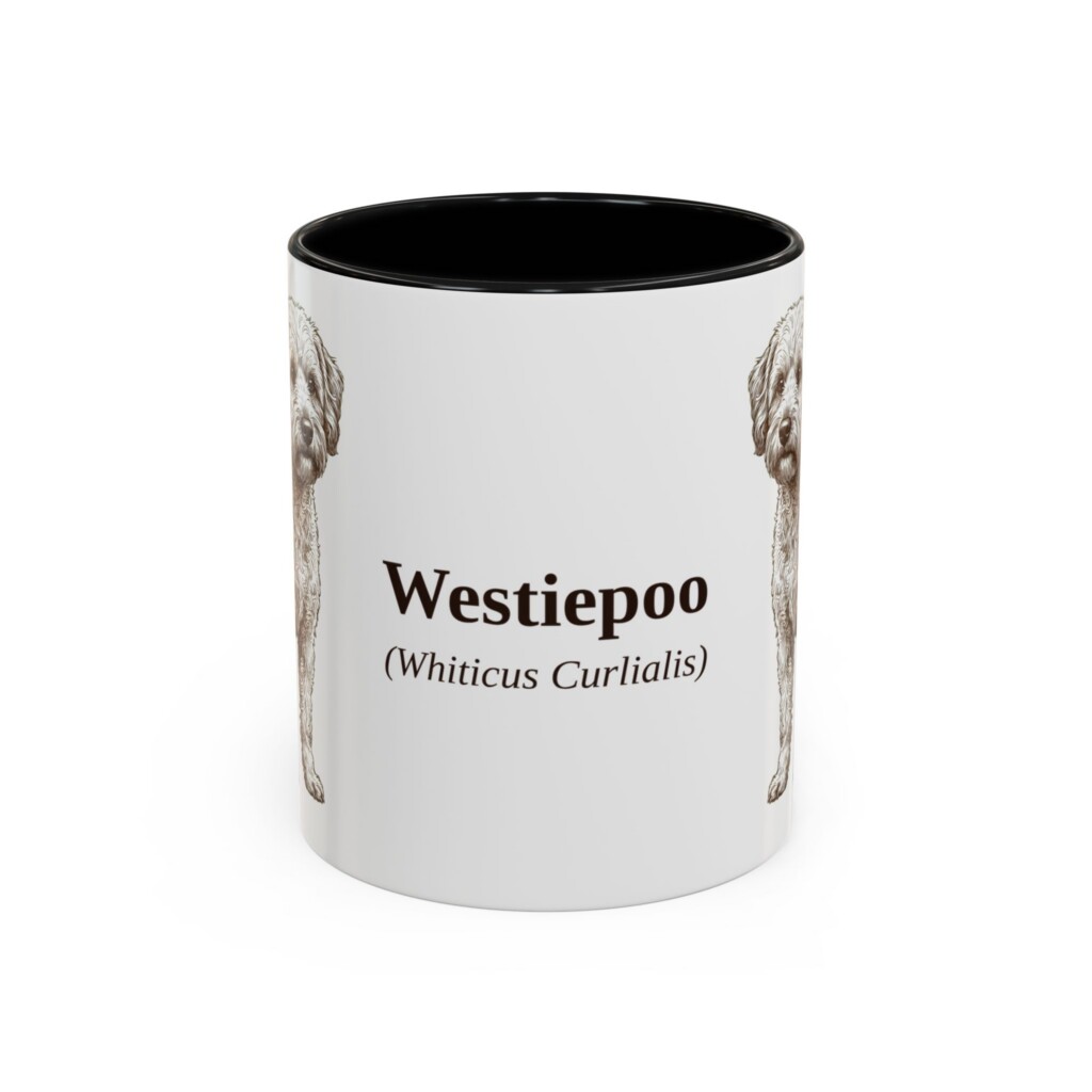 6385309684062925438_2048.jpeg 11oz Westiepoo Latin Mug, Vintage Dog Coffee Mug, Dog Lover Gift