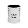 11oz Saluki Dog Mom Mug, Vintage Sketch Coffee Mug, Dog Mom Gift