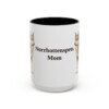 15oz Norrbottenspets Dog Mom Mug, Vintage Sketch Coffee Mug, Dog Mom Gift
